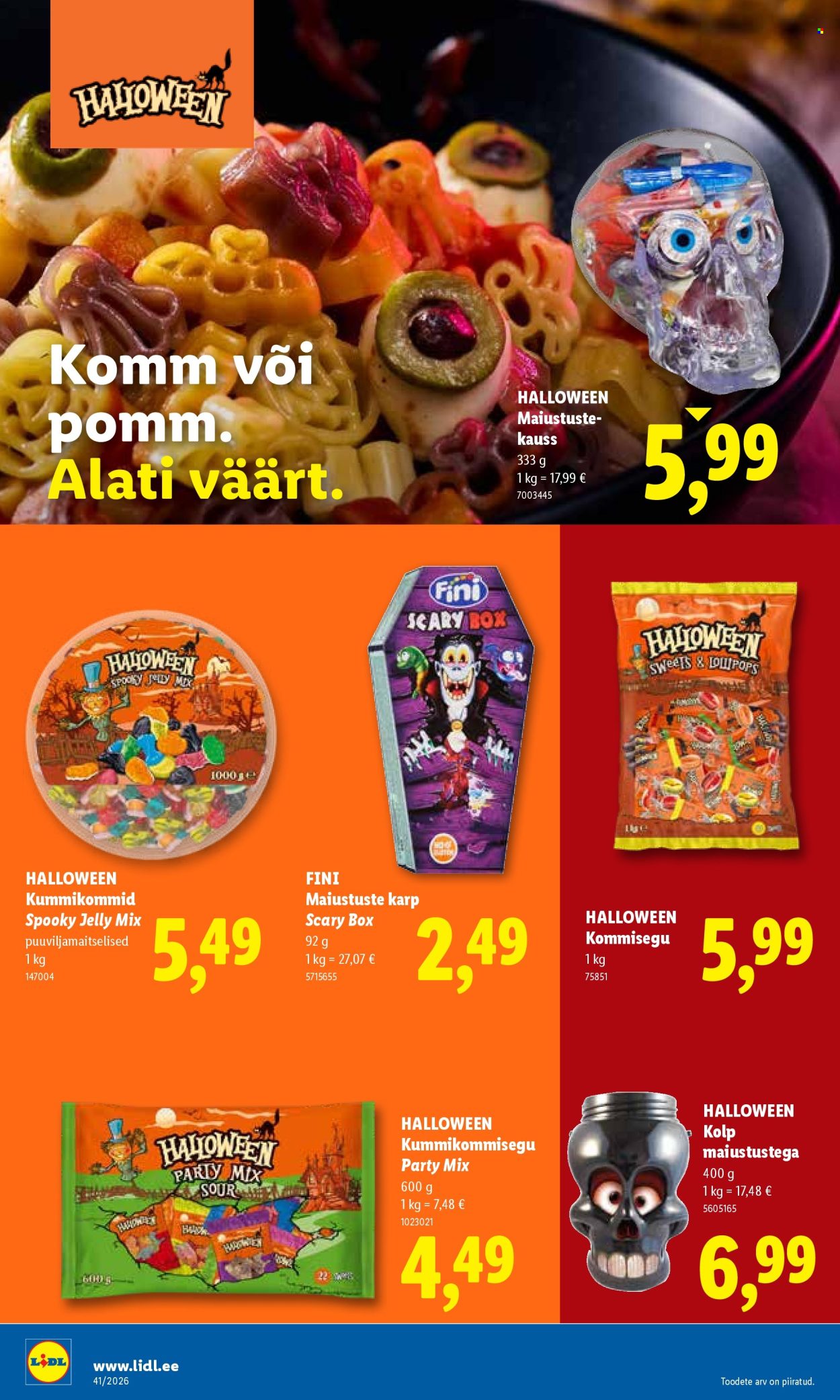 Lidl kliendileht - 05.10.2026 - 11.10.2026. Lehekülg 24