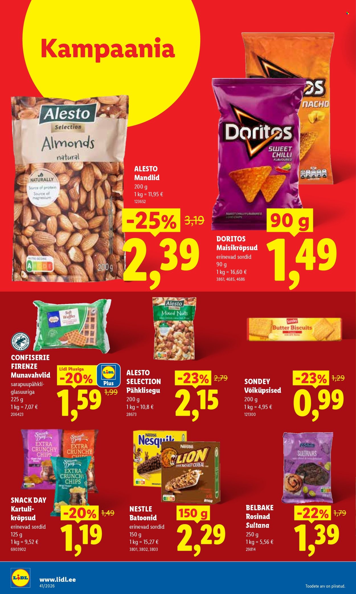 Lidl kliendileht - 05.10.2026 - 11.10.2026. Lehekülg 42
