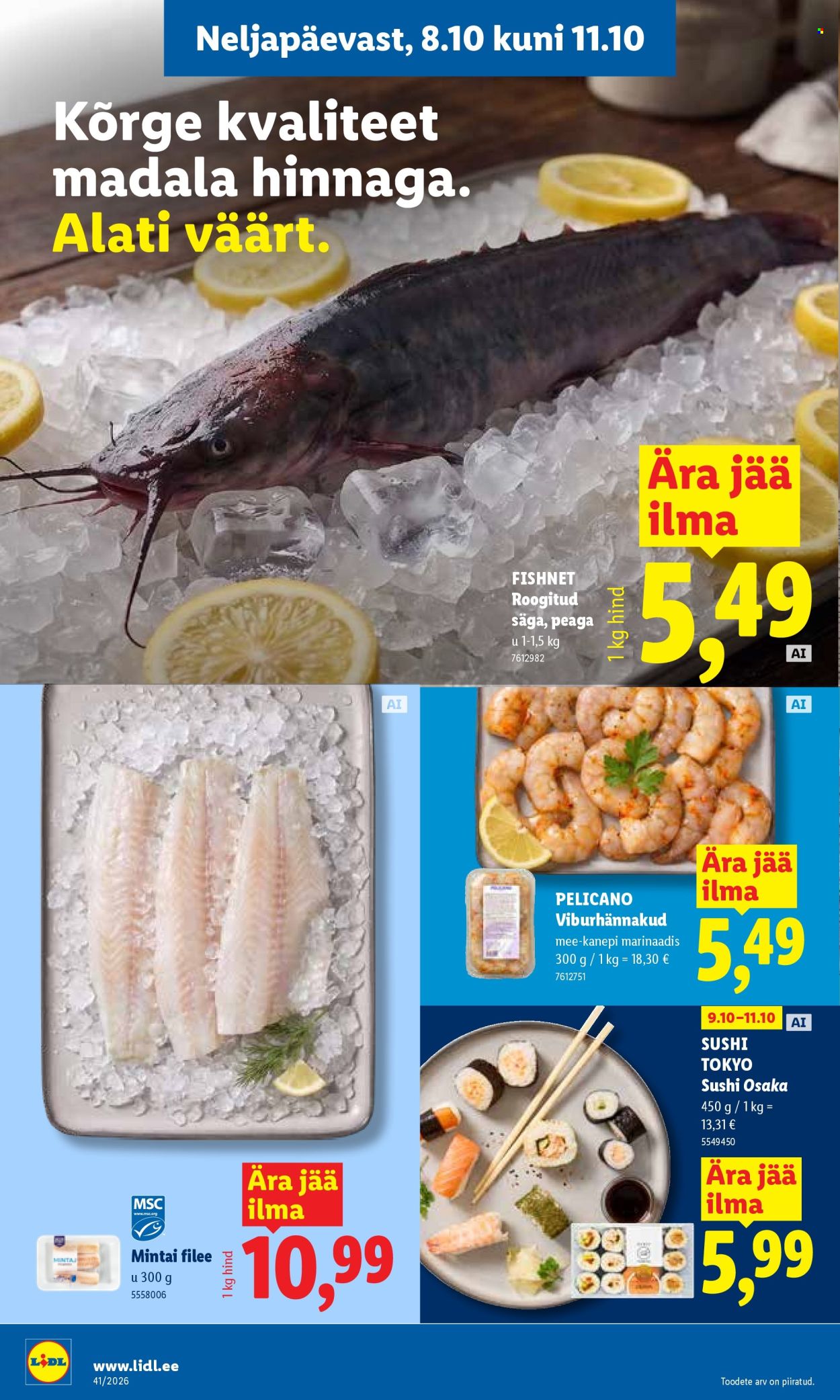 Lidl kliendileht - 05.10.2026 - 11.10.2026. Lehekülg 46