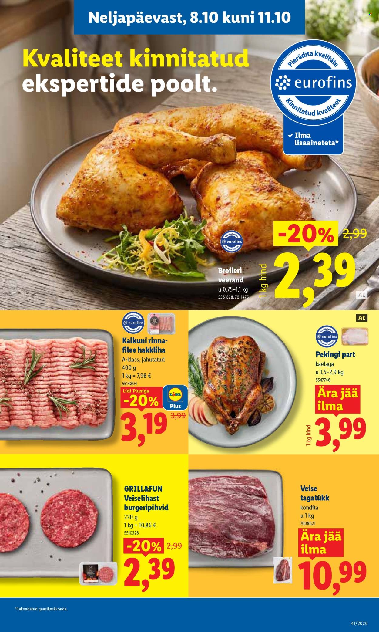 Lidl kliendileht - 05.10.2026 - 11.10.2026. Lehekülg 47