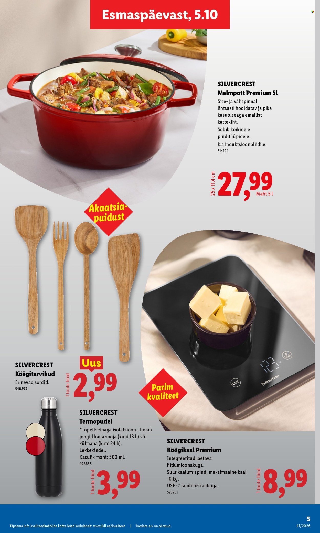 Lidl kliendileht - 05.10.2026 - 11.10.2026. Lehekülg 5