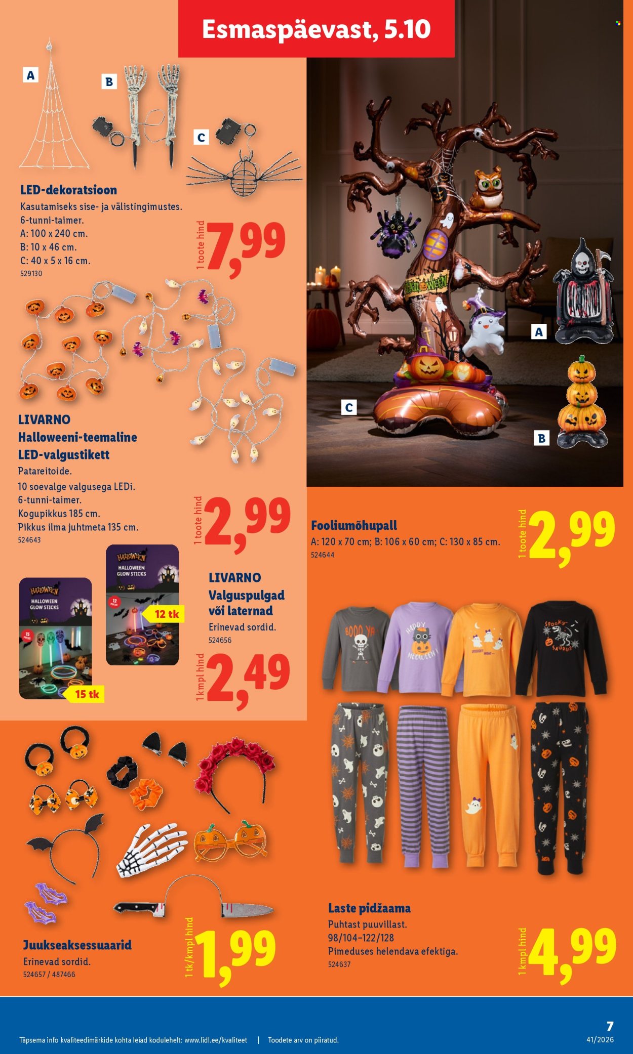 Lidl kliendileht - 05.10.2026 - 11.10.2026. Lehekülg 7