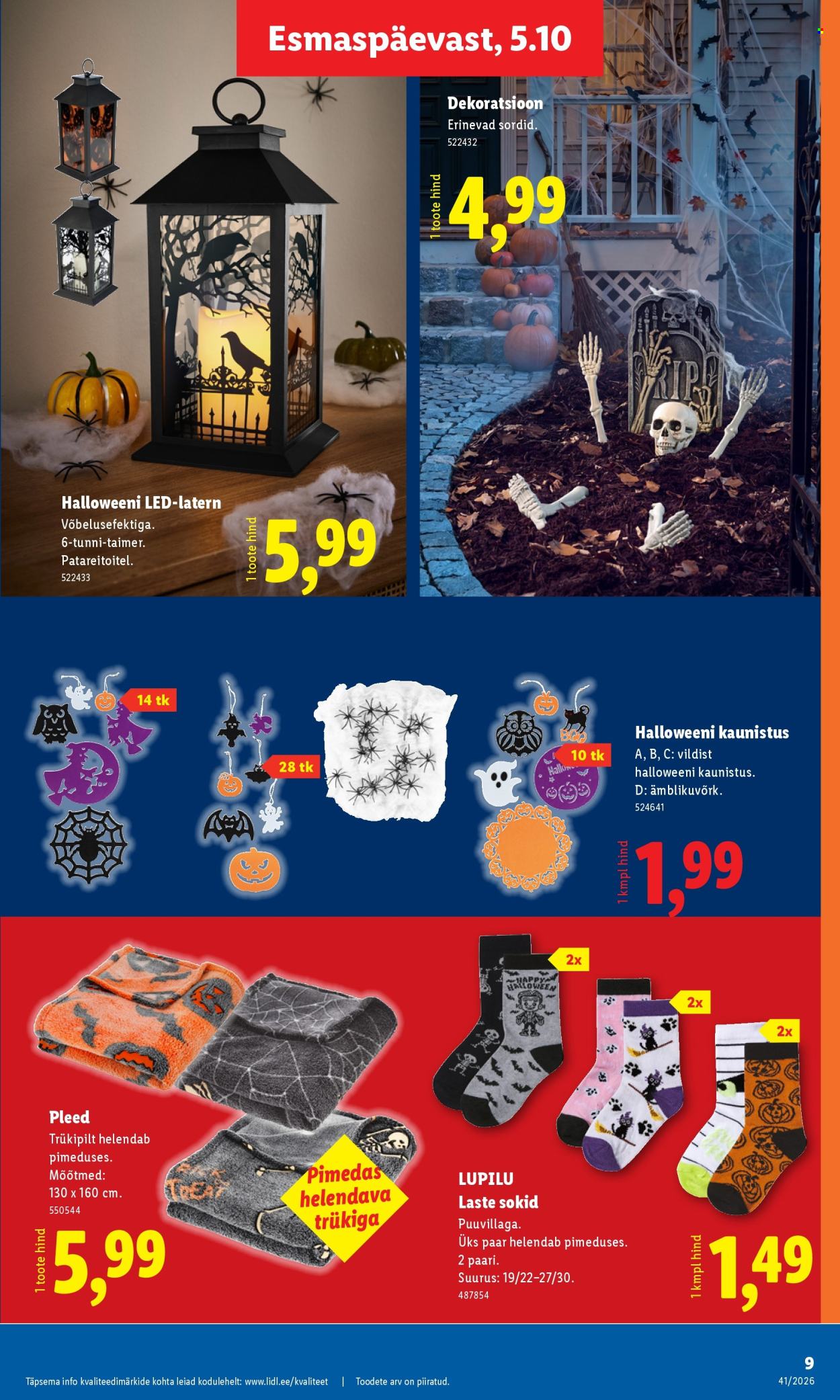 Lidl kliendileht - 05.10.2026 - 11.10.2026. Lehekülg 9