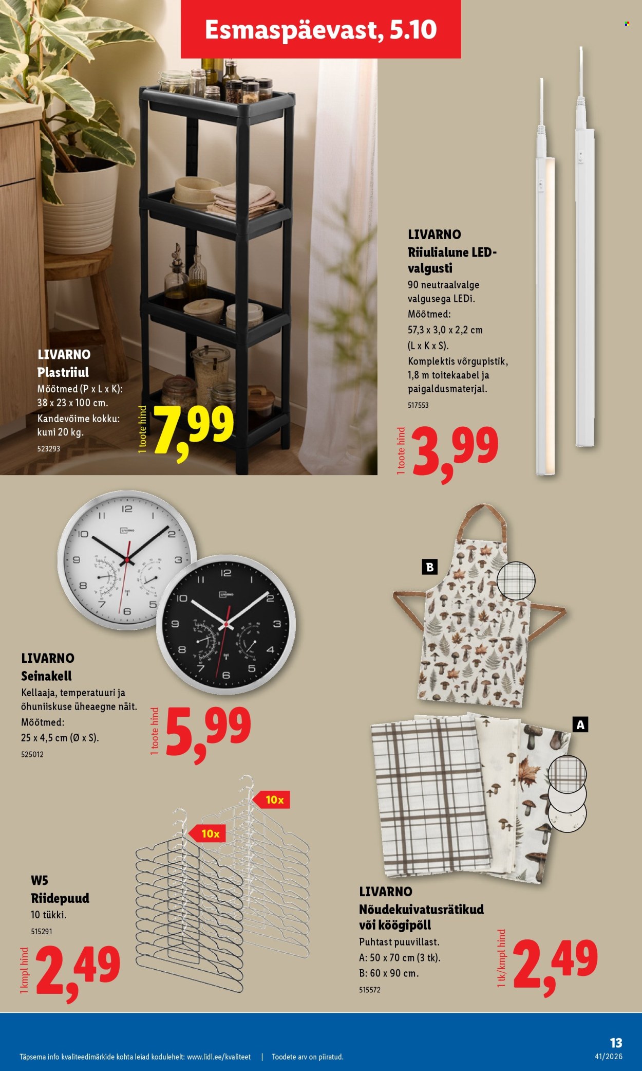 Lidl kliendileht - 05.10.2026 - 11.10.2026. Lehekülg 13
