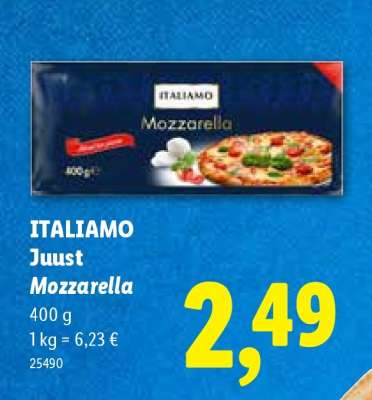 ITALIAMO Juust mozzarella