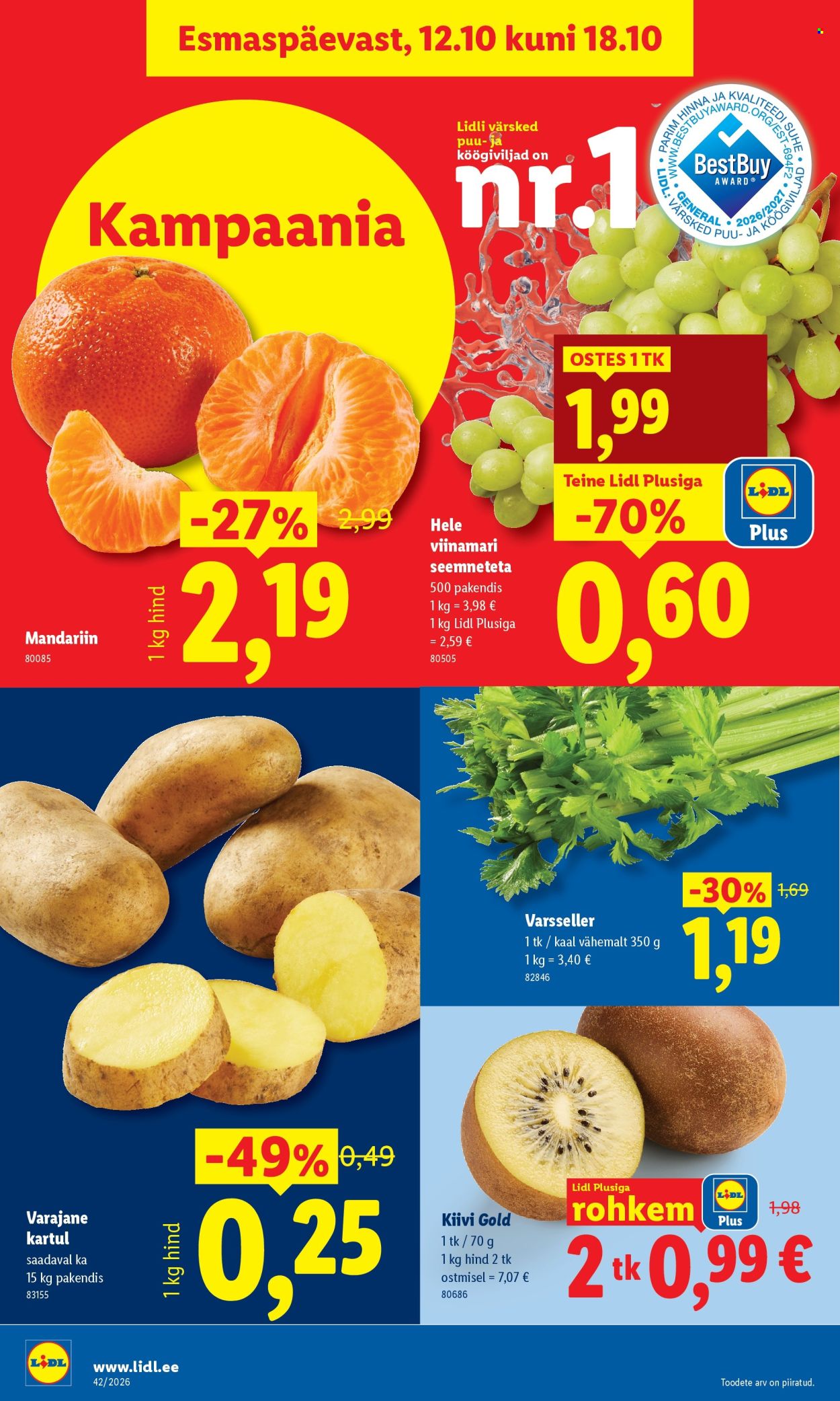 Lidl kliendileht - 12.10.2026 - 18.10.2026. Lehekülg 4