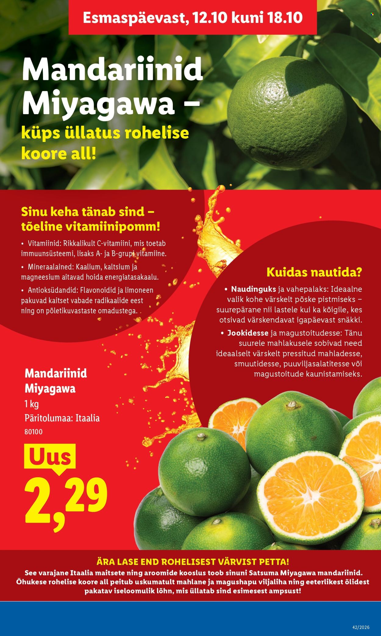 Lidl kliendileht - 12.10.2026 - 18.10.2026. Lehekülg 6
