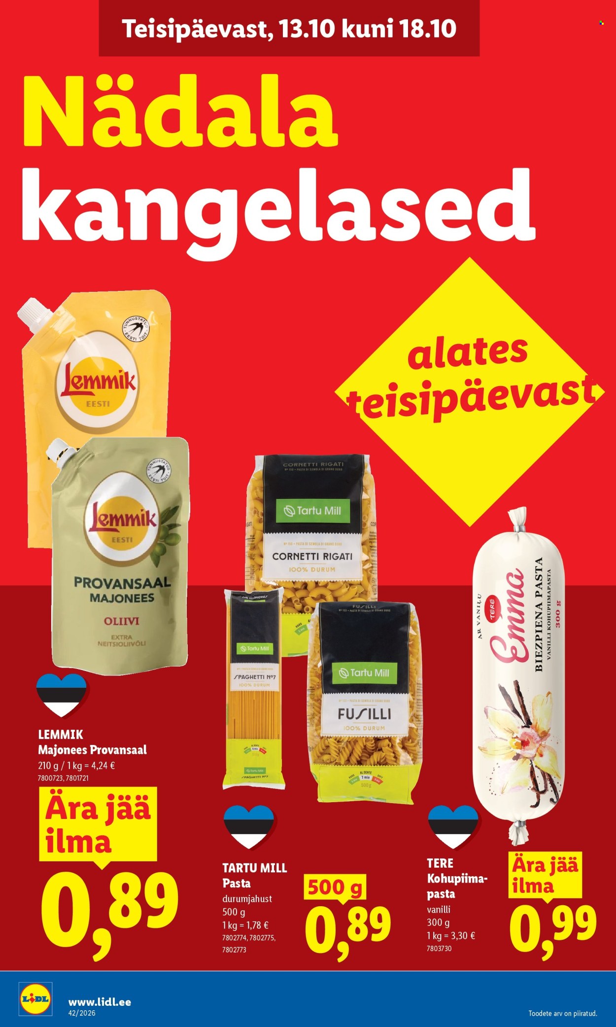 Lidl kliendileht - 12.10.2026 - 18.10.2026. Lehekülg 10