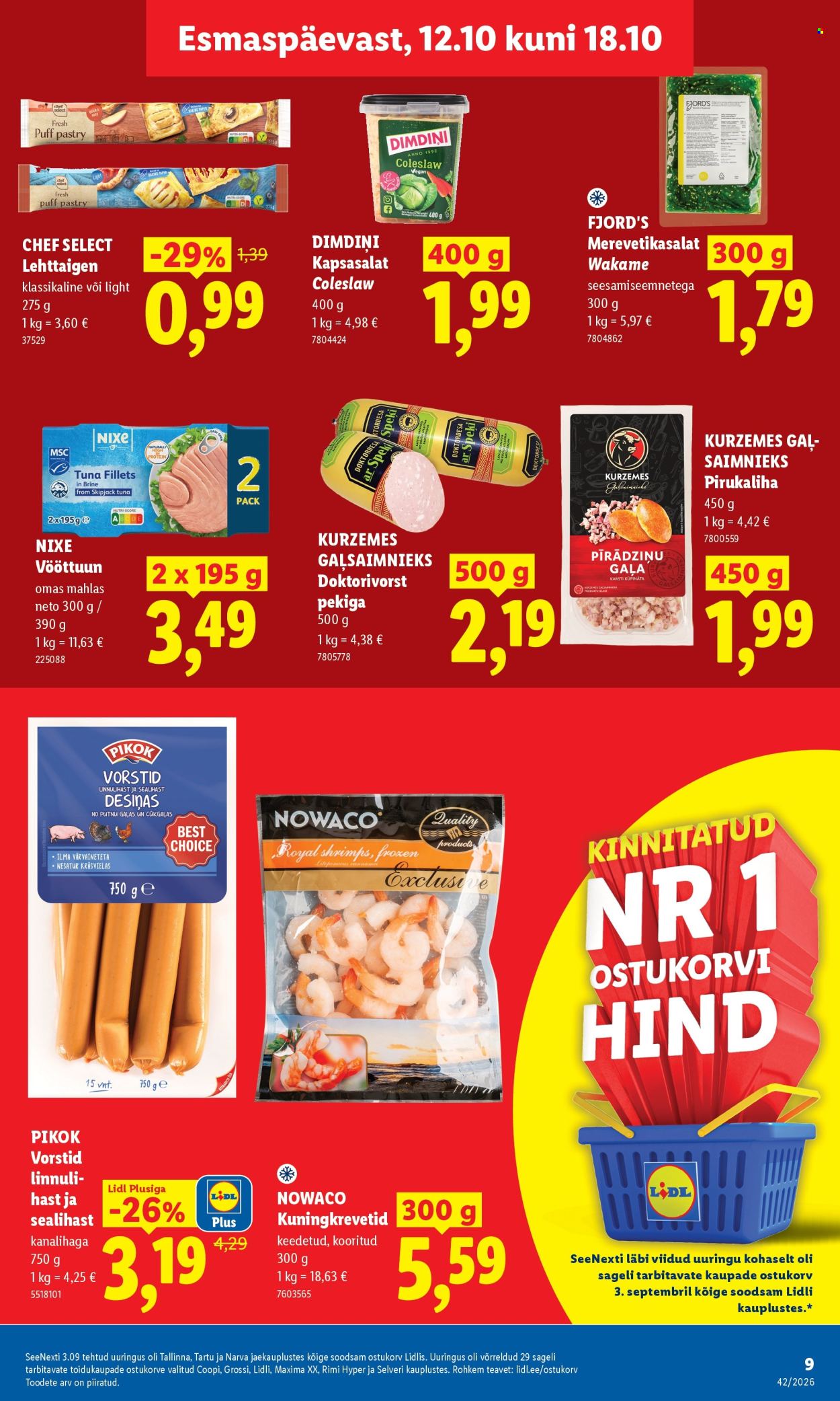 Lidl kliendileht - 12.10.2026 - 18.10.2026. Lehekülg 11