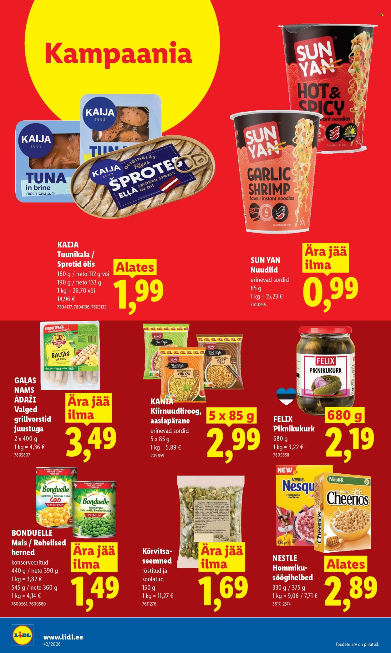 Lidl kliendileht - 12.10.2026 - 18.10.2026. Lehekülg 14
