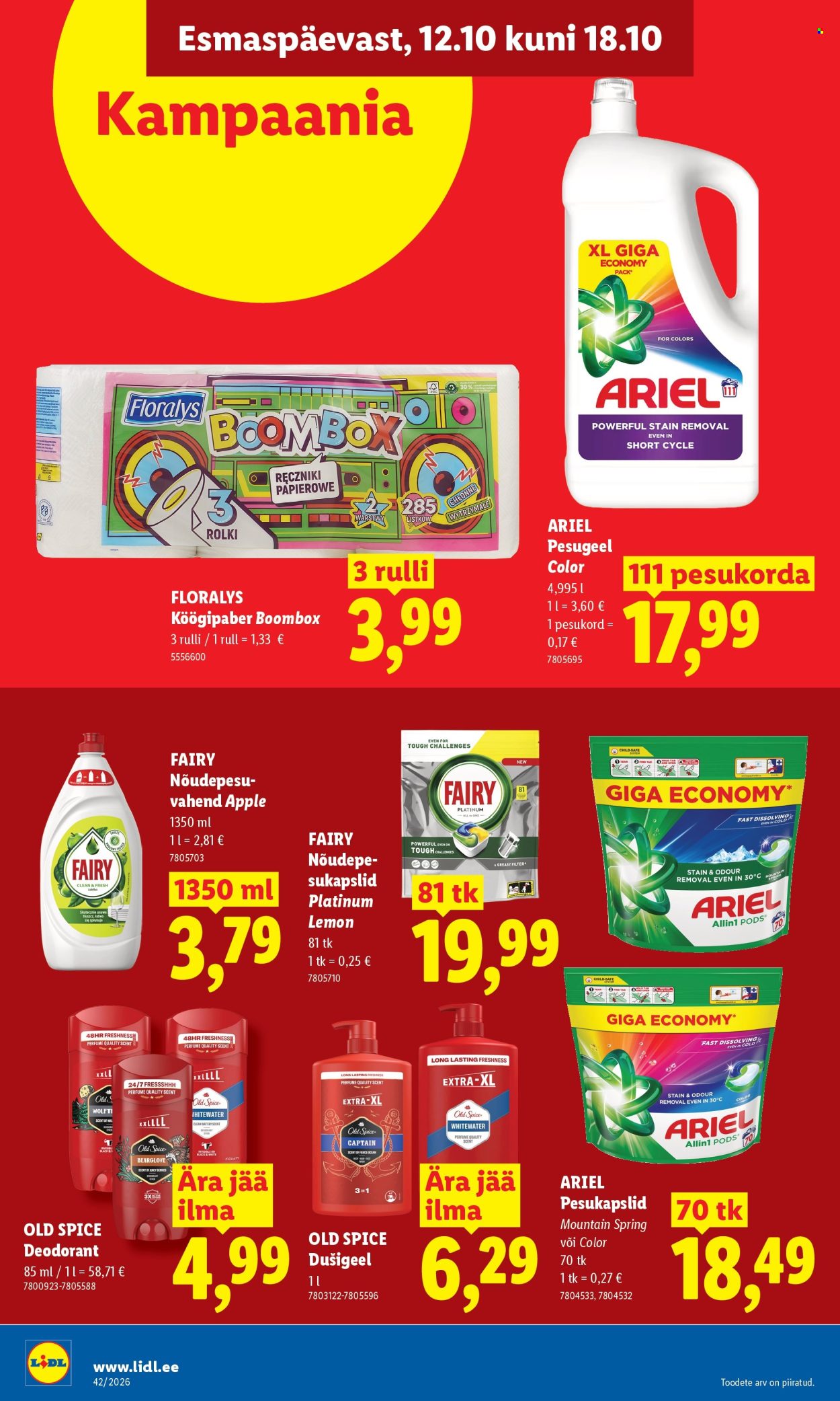 Lidl kliendileht - 12.10.2026 - 18.10.2026. Lehekülg 28