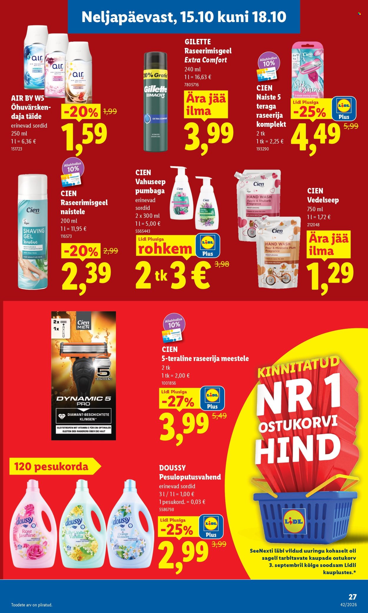 Lidl kliendileht - 12.10.2026 - 18.10.2026. Lehekülg 29