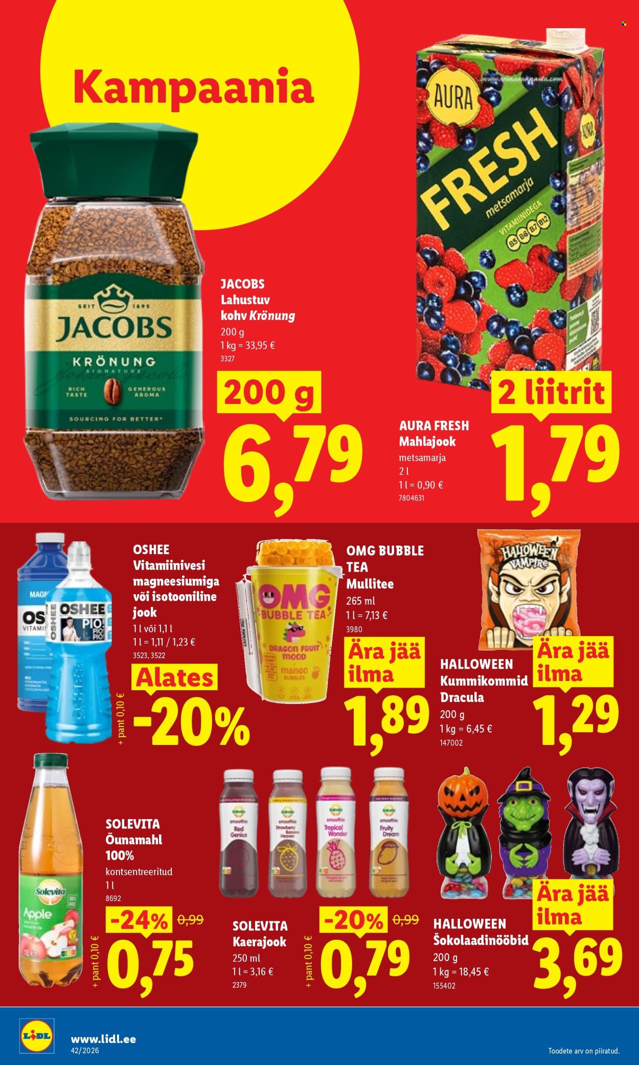 Lidl kliendileht - 12.10.2026 - 18.10.2026. Lehekülg 36