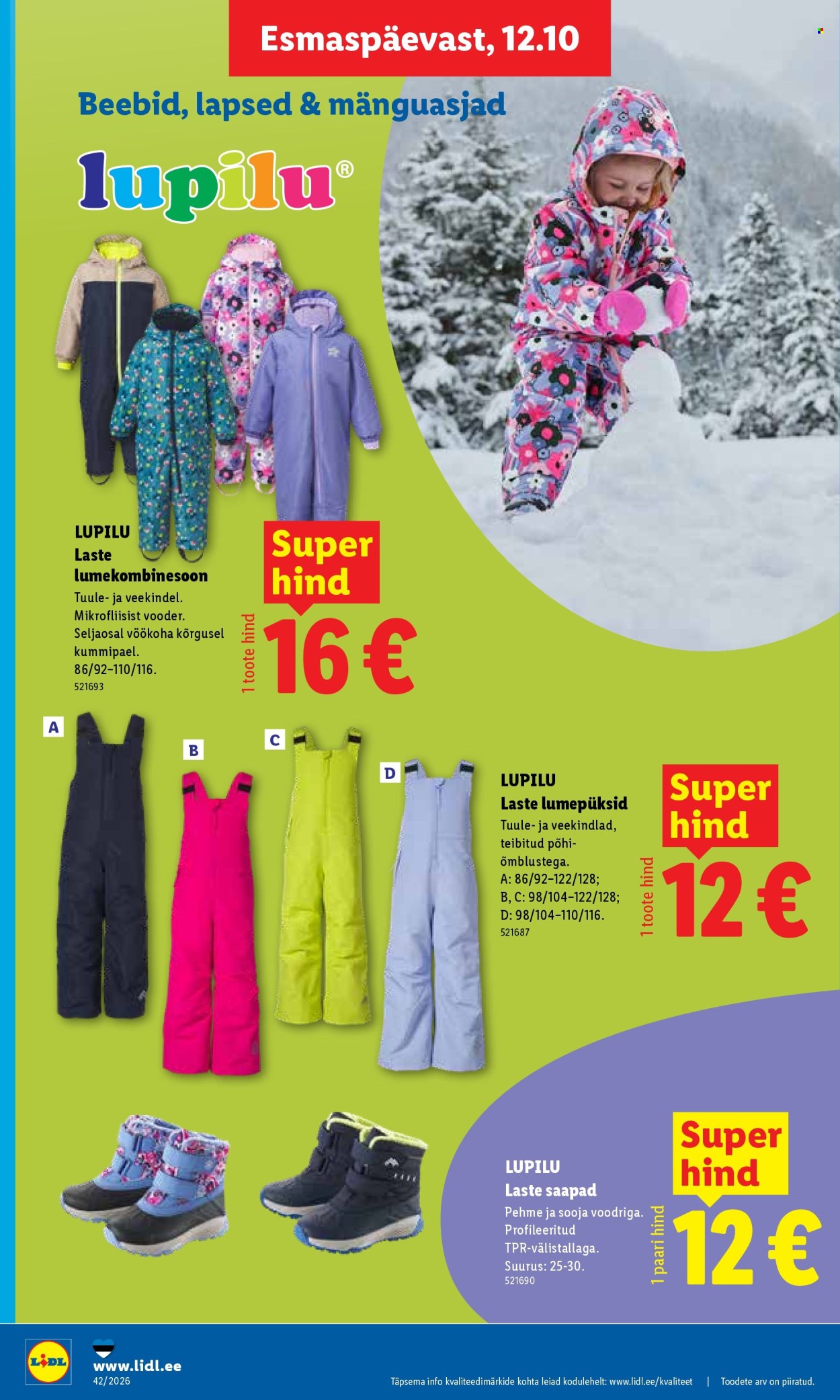 Lidl kliendileht - 12.10.2026 - 18.10.2026. Lehekülg 2