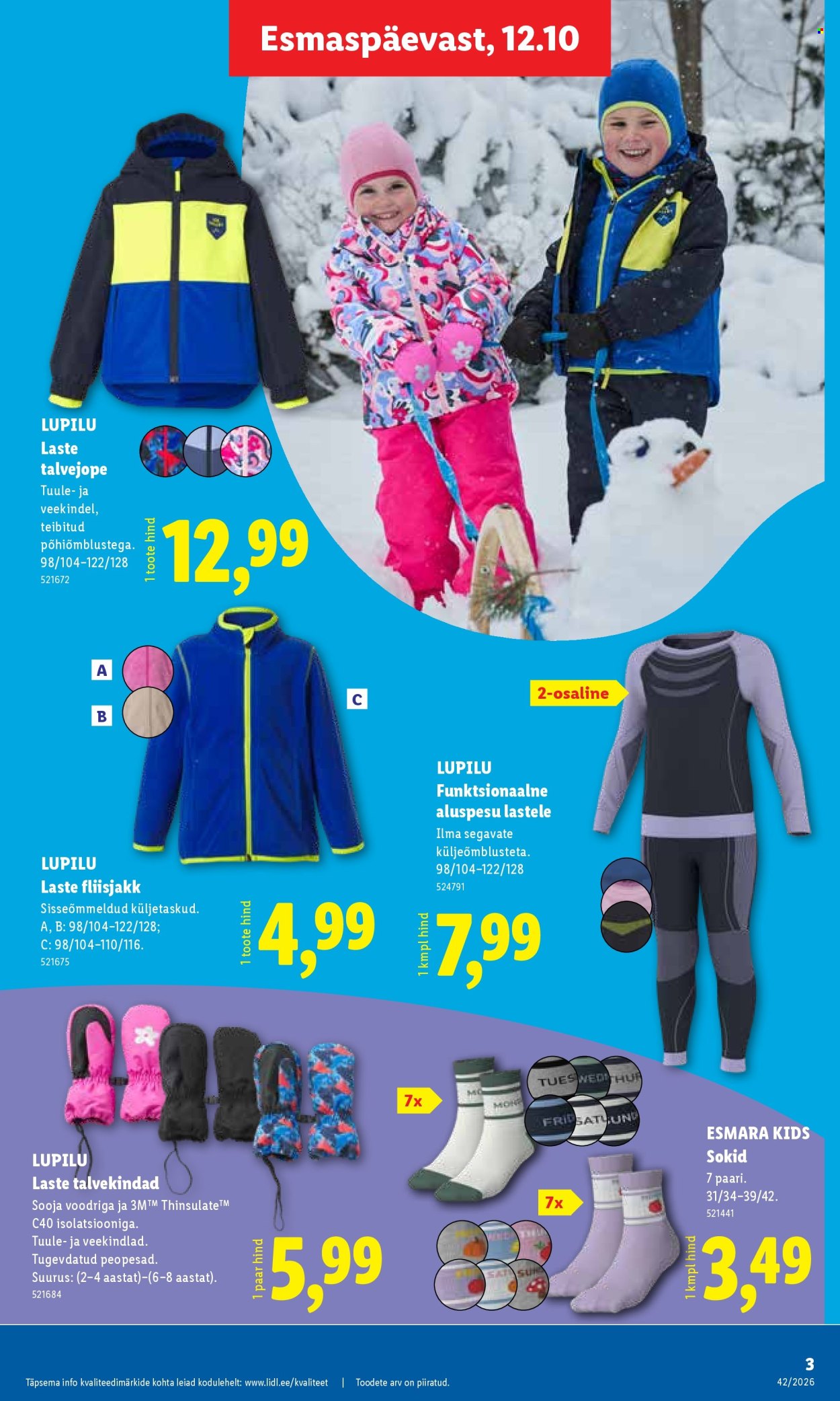 Lidl kliendileht - 12.10.2026 - 18.10.2026. Lehekülg 3