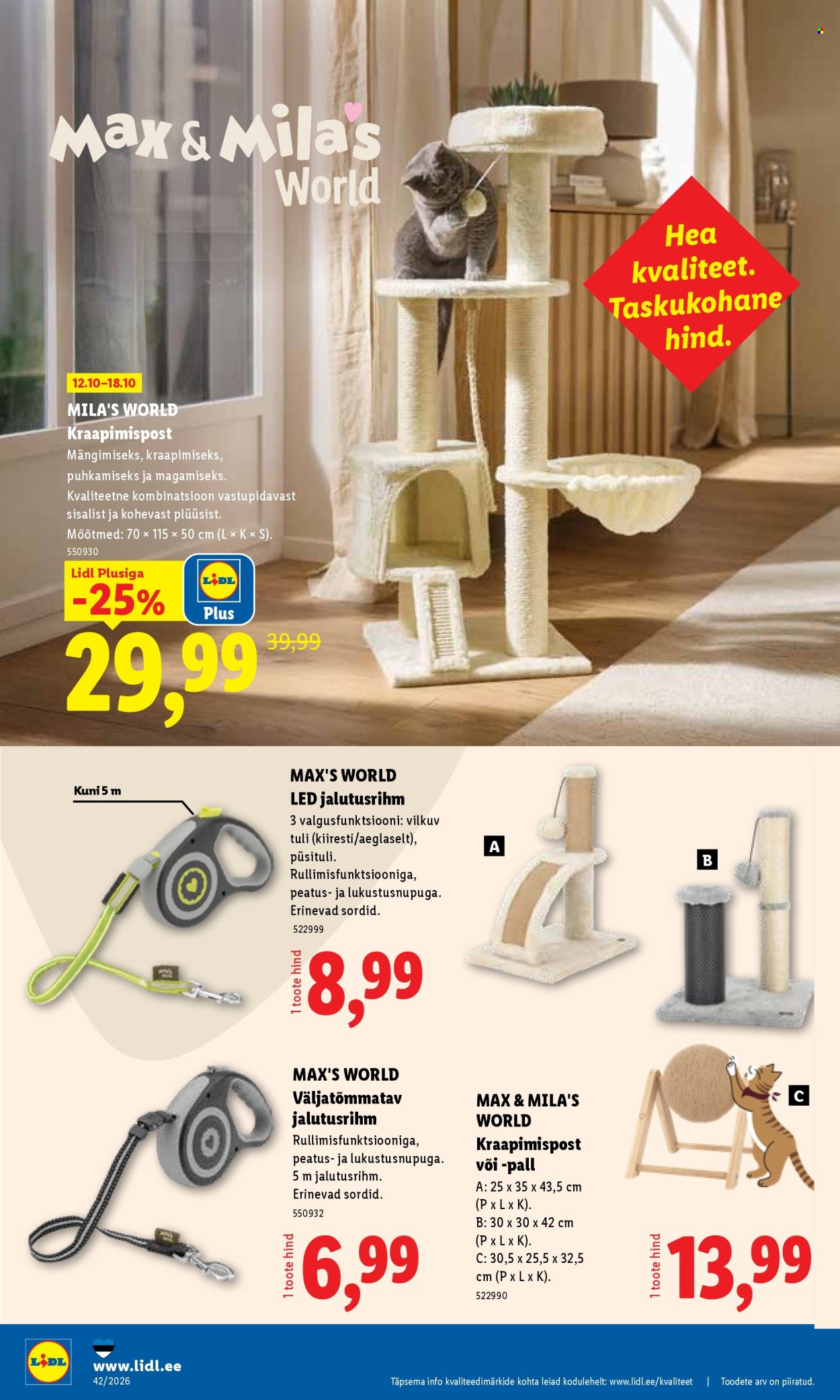 Lidl kliendileht - 12.10.2026 - 18.10.2026. Lehekülg 6