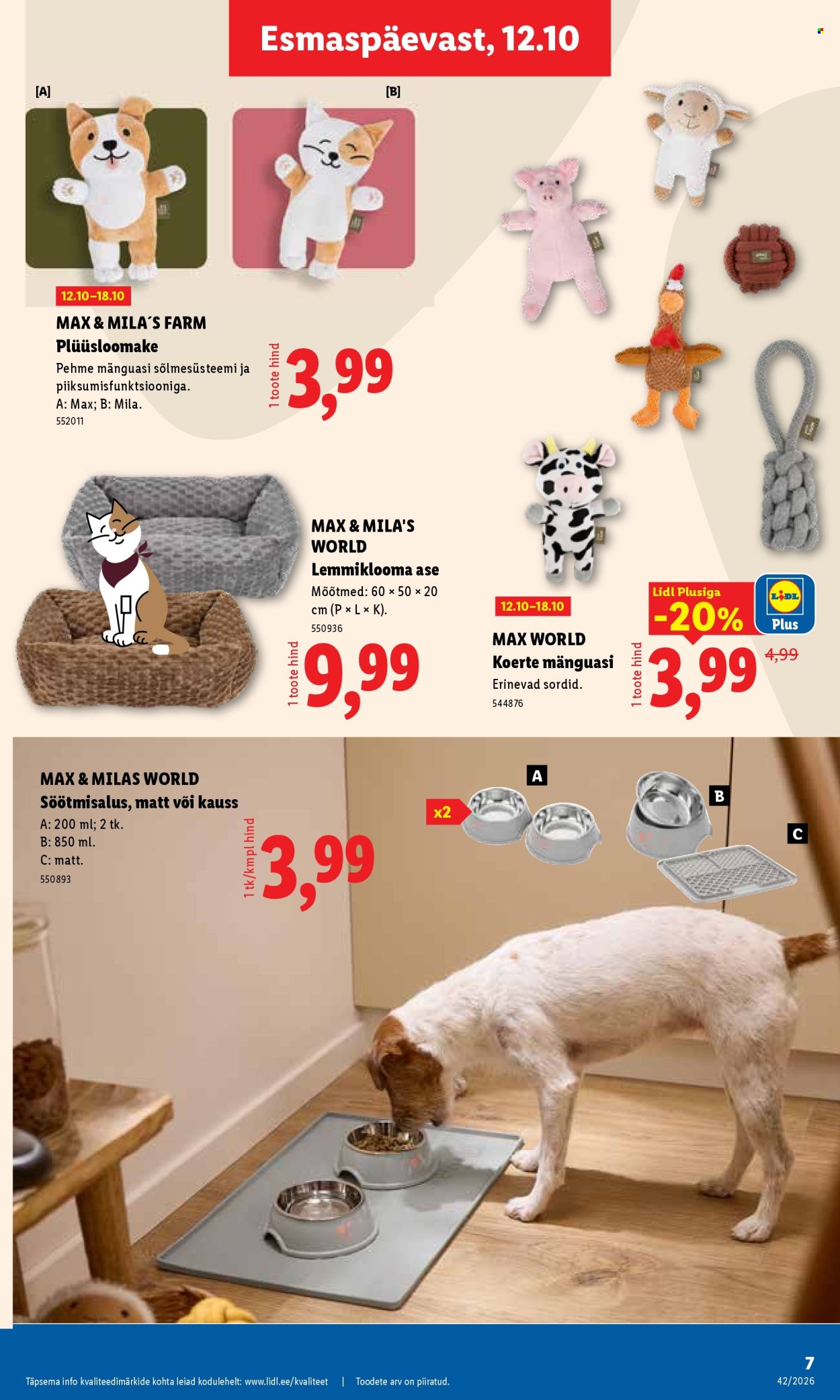 Lidl kliendileht - 12.10.2026 - 18.10.2026. Lehekülg 7