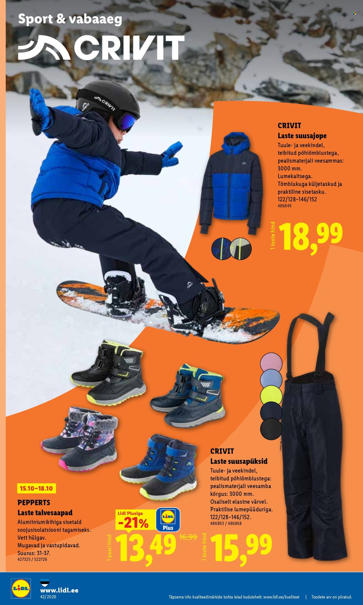 Lidl kliendileht - 12.10.2026 - 18.10.2026. Lehekülg 18