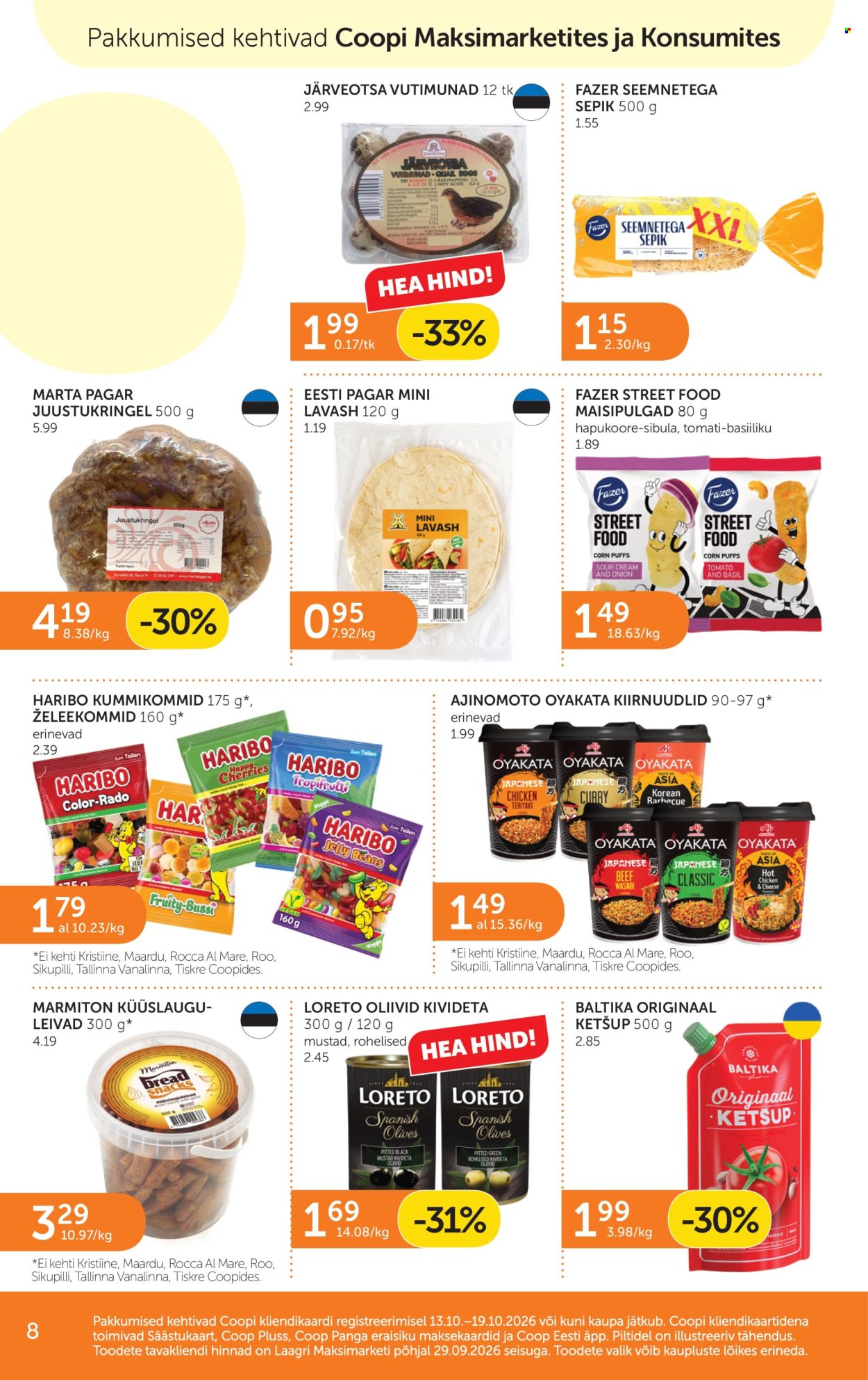 Coop kliendileht - 13.10.2026 - 19.10.2026. Lehekülg 8