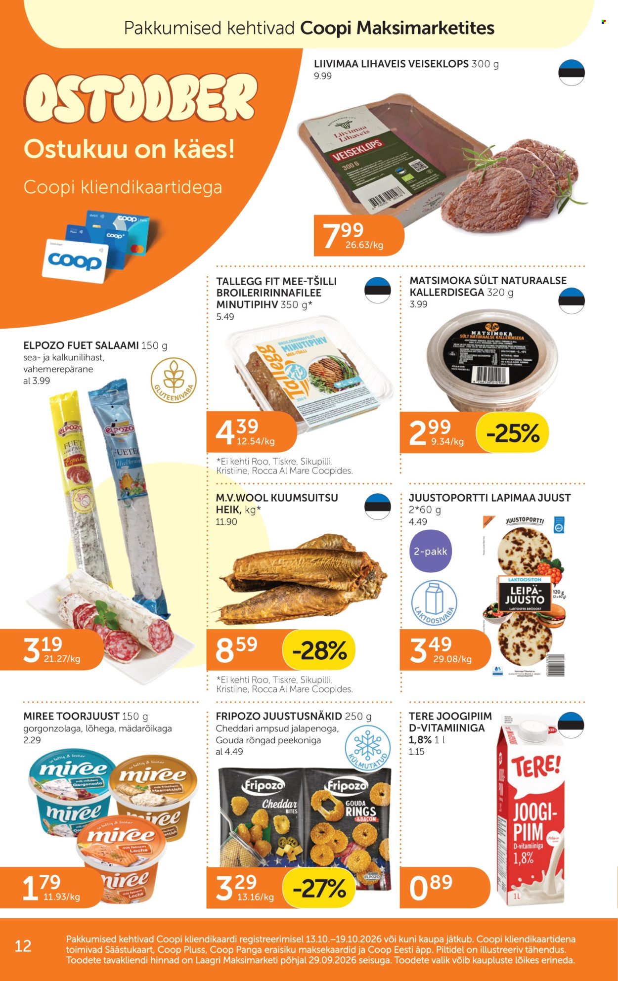 Coop kliendileht - 13.10.2026 - 19.10.2026. Lehekülg 12