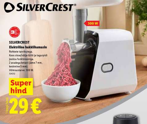 SILVERCREST Elektriline hakklihamasin
