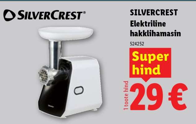 SILVERCREST Elektriline hakklihamasin