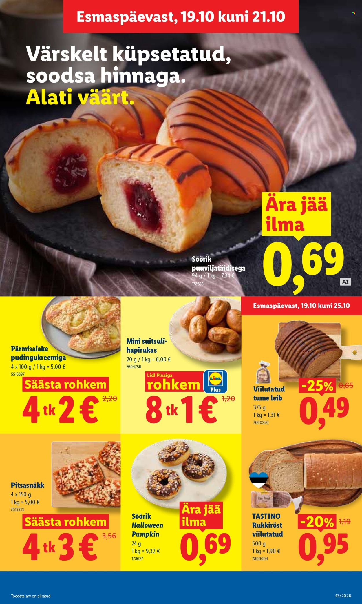 Lidl kliendileht - 19.10.2026 - 25.10.2026. Lehekülg 6