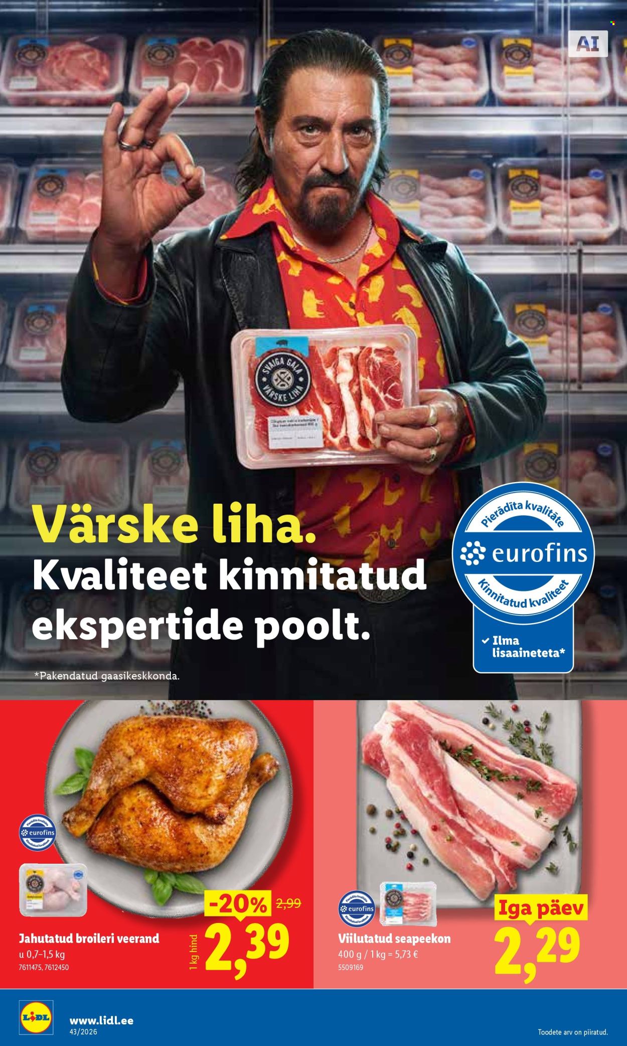 Lidl kliendileht - 19.10.2026 - 25.10.2026. Lehekülg 8