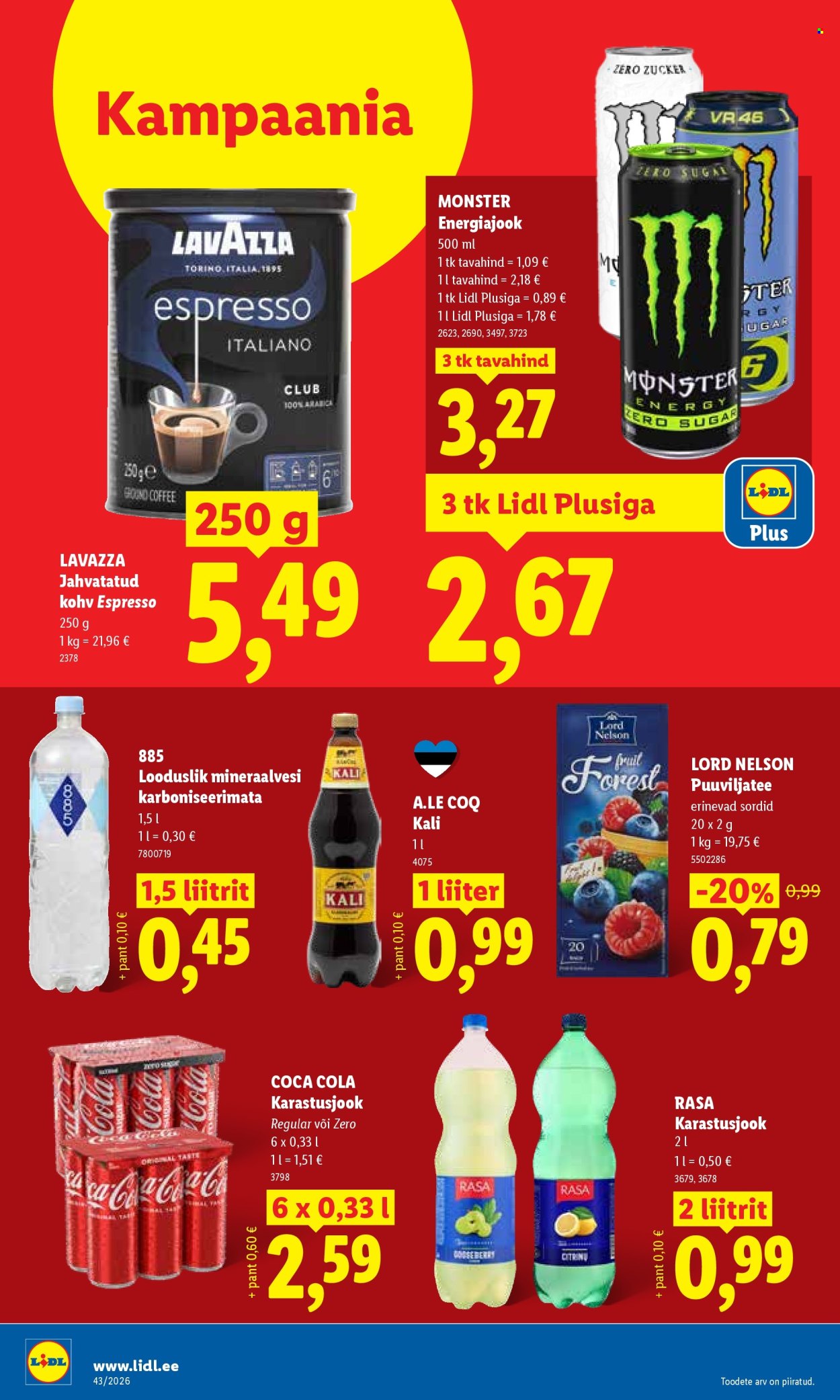 Lidl kliendileht - 19.10.2026 - 25.10.2026. Lehekülg 14