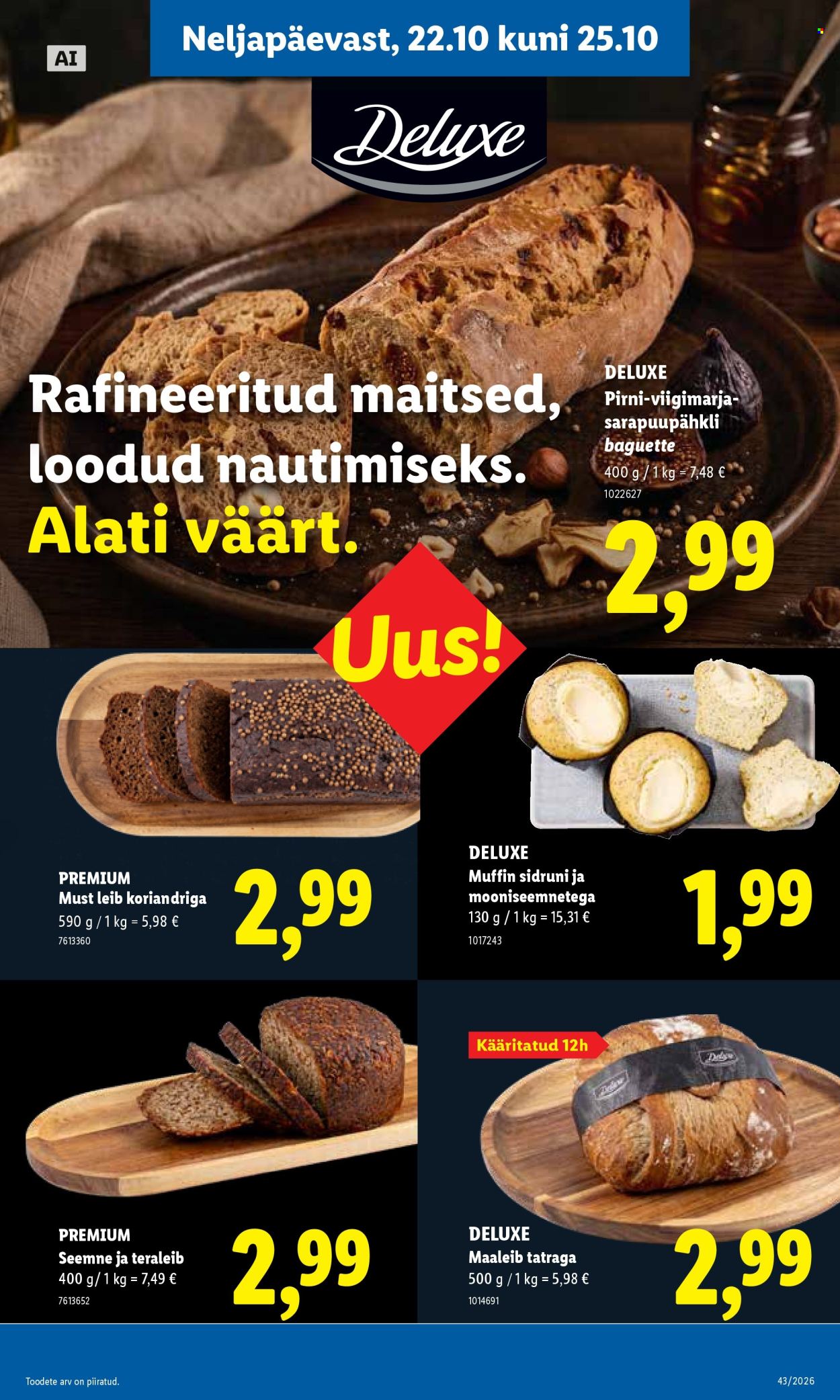 Lidl kliendileht - 19.10.2026 - 25.10.2026. Lehekülg 27