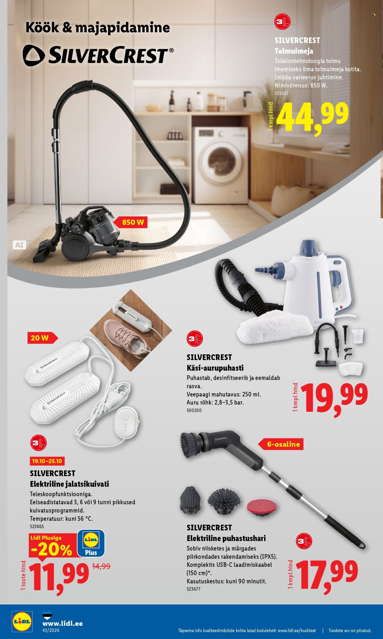 Lidl kliendileht - 19.10.2026 - 25.10.2026. Lehekülg 8