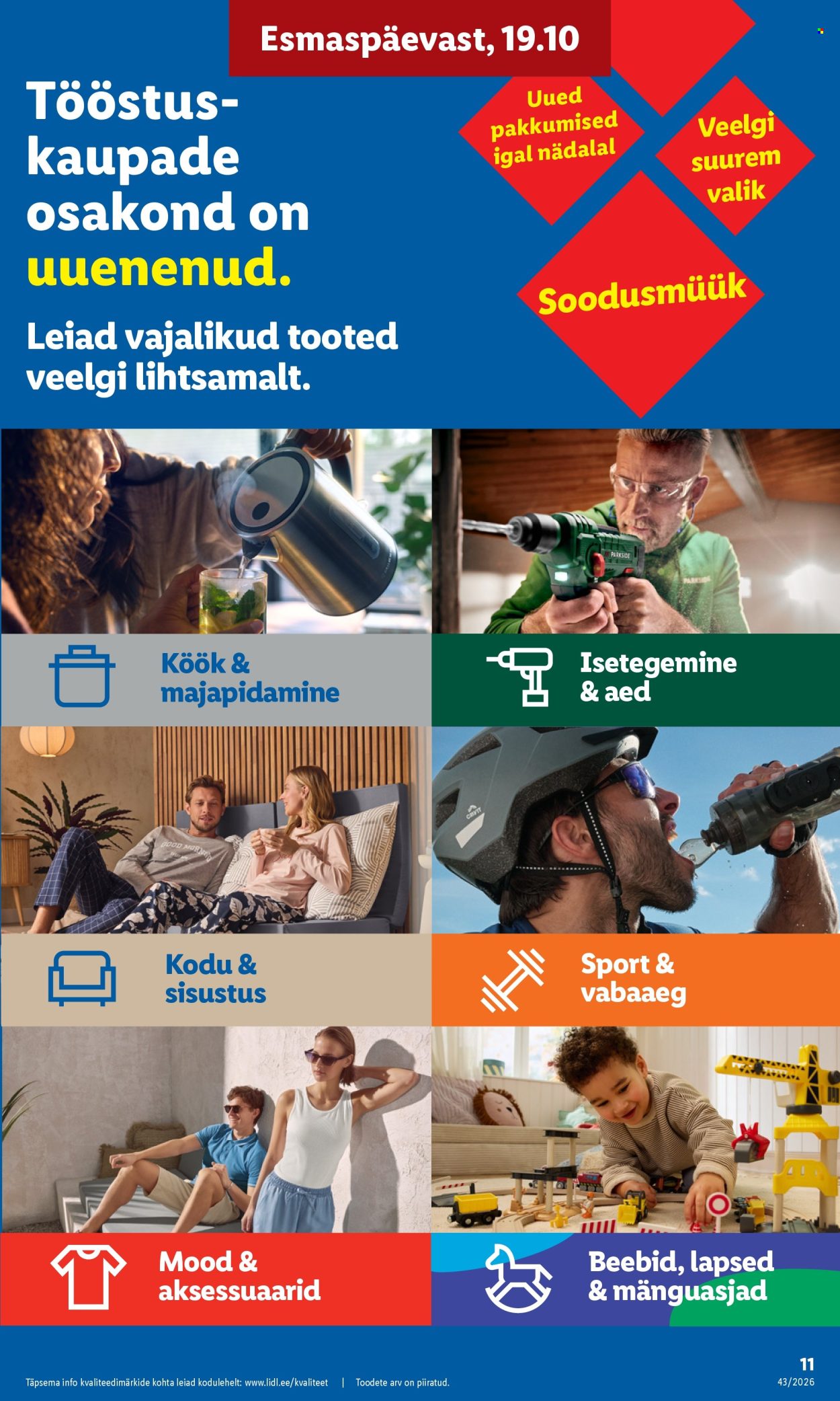 Lidl kliendileht - 19.10.2026 - 25.10.2026. Lehekülg 11