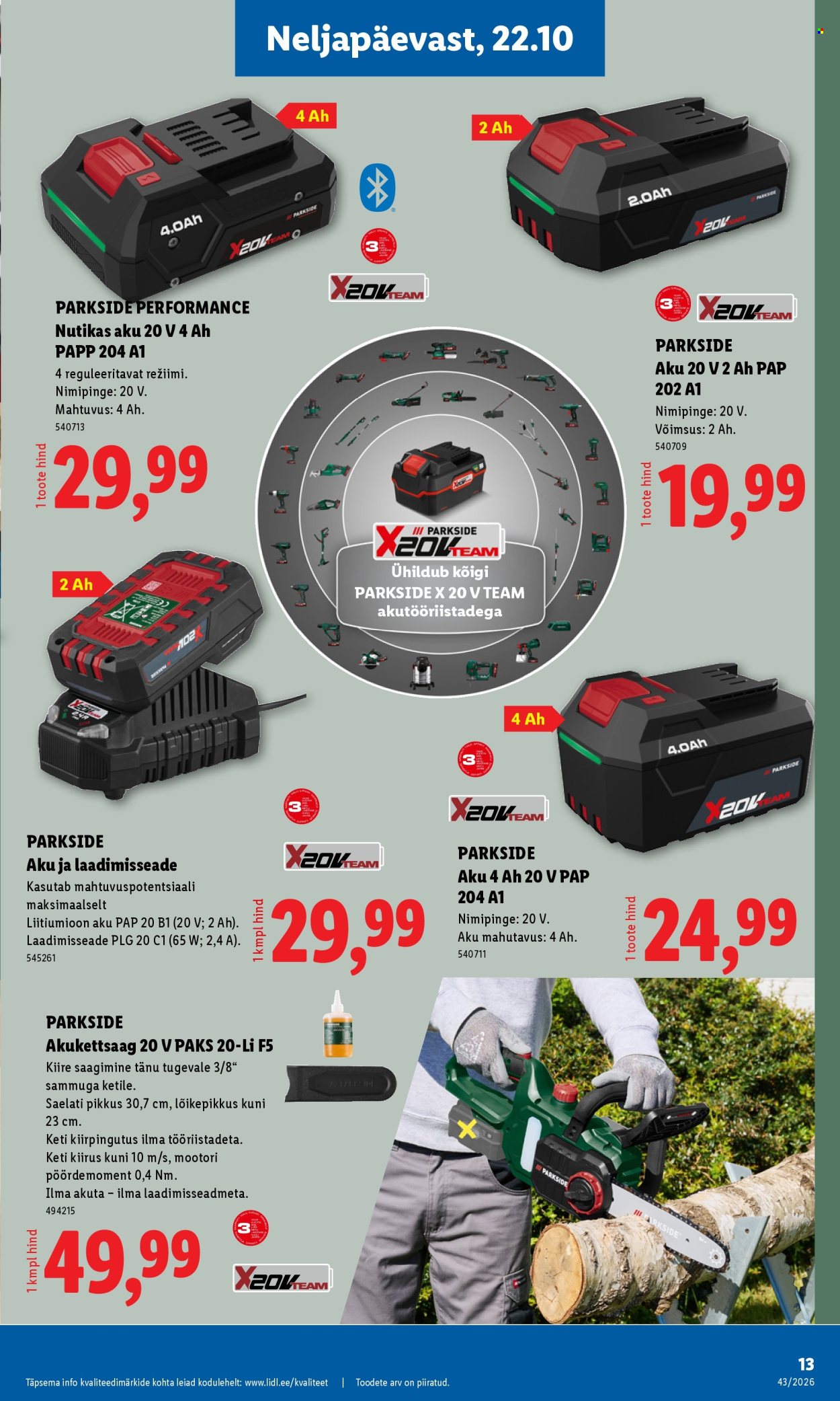 Lidl kliendileht - 19.10.2026 - 25.10.2026. Lehekülg 13