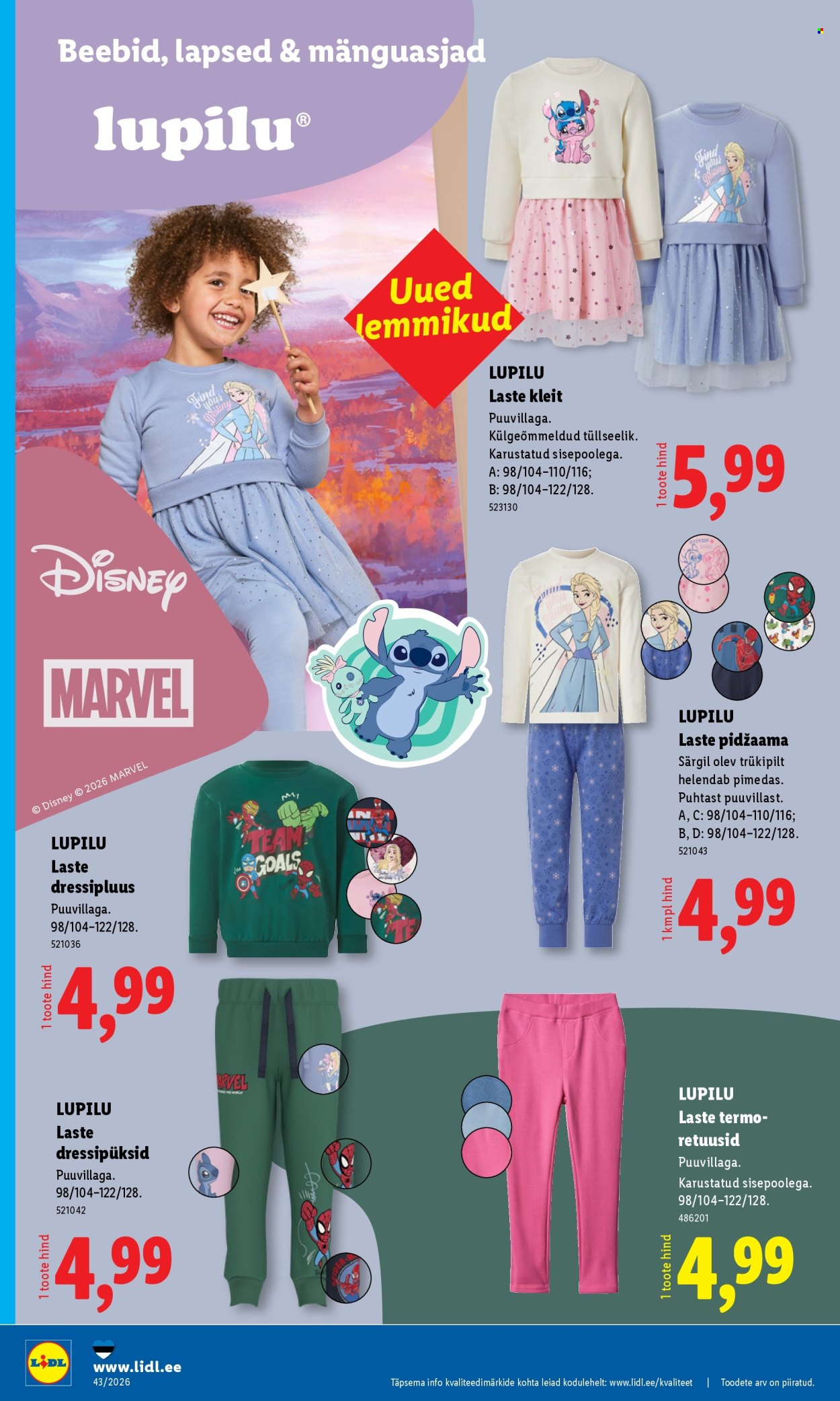 Lidl kliendileht - 19.10.2026 - 25.10.2026. Lehekülg 20