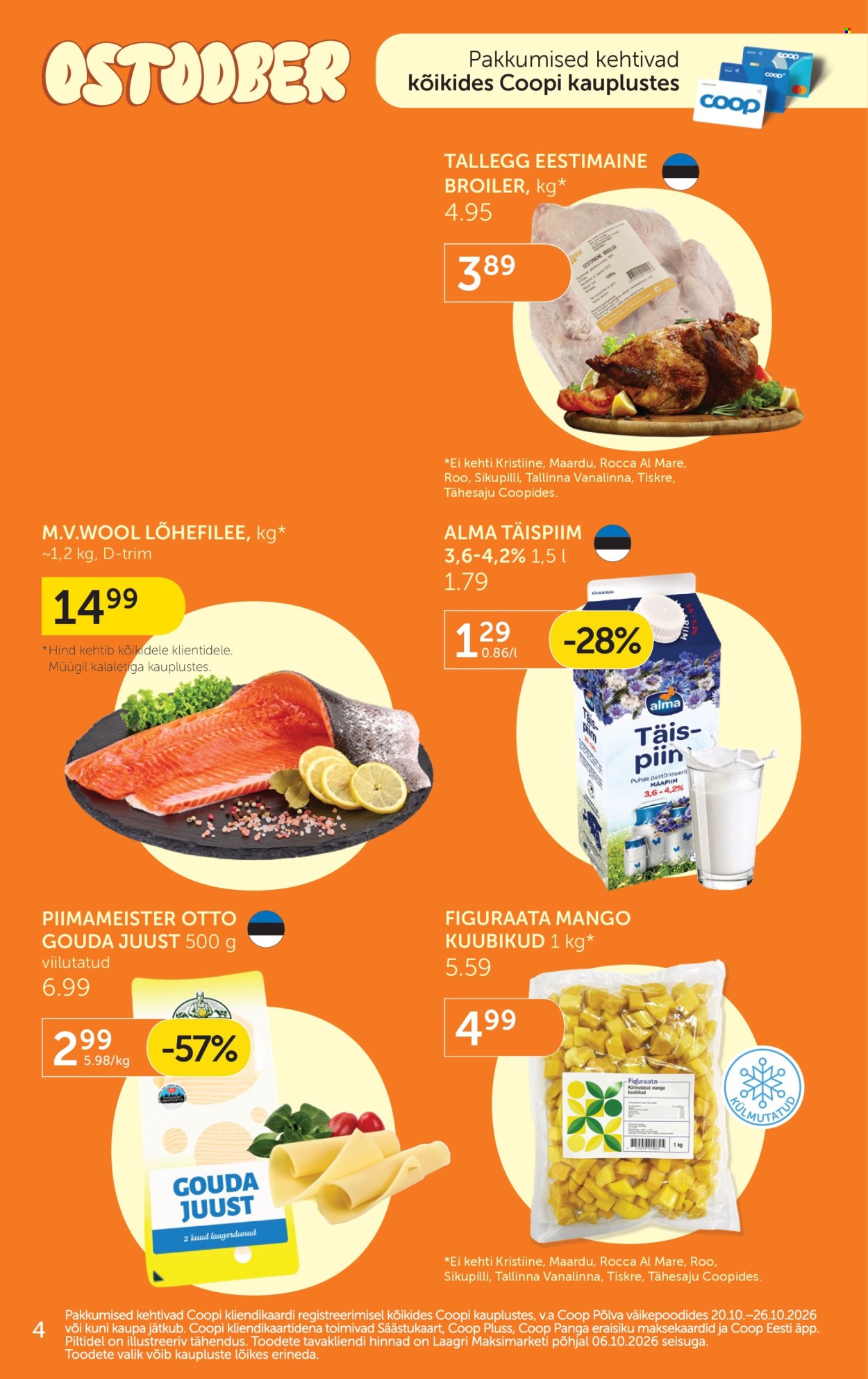 Coop kliendileht - 20.10.2026 - 26.10.2026. Lehekülg 4