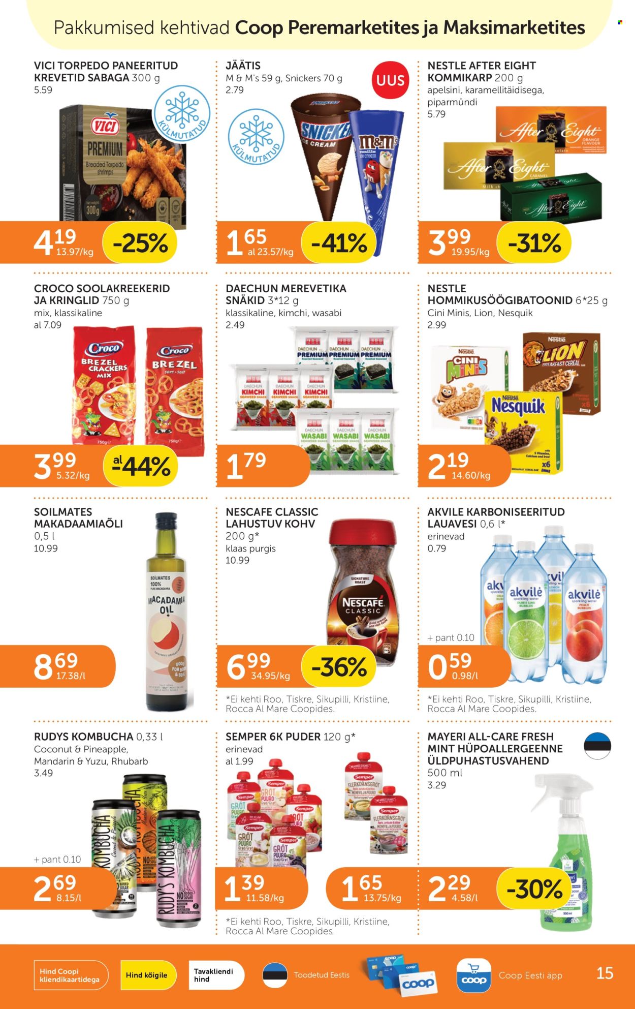 Coop kliendileht - 20.10.2026 - 26.10.2026. Lehekülg 15