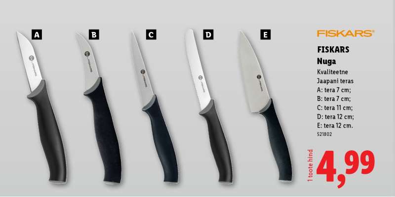 FISKARS Nuga