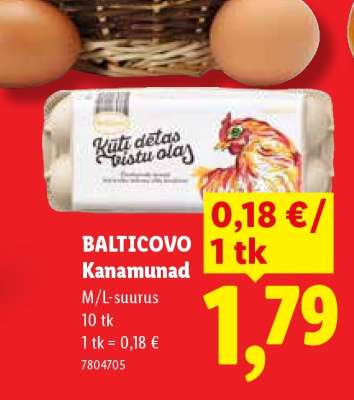Balticovo Kanamunad