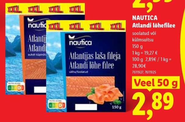 NAUTICA Atlandi lõhefilee