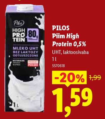 PILOS Piim High Protein 0,5%