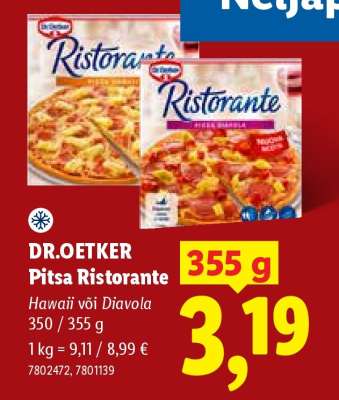 Dr. Oetker Pitsa Ristorante