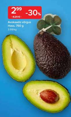 Avokaado võrgus Hass, 750 g