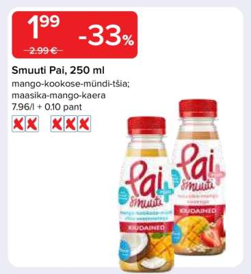 Smuuti Pai, 250 ml