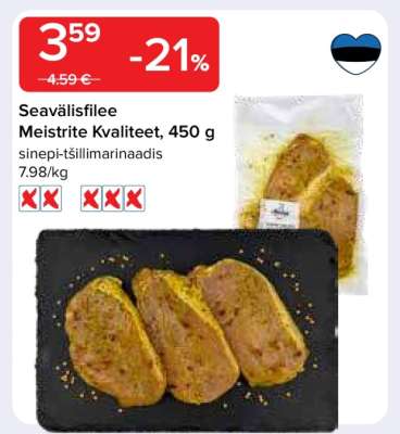 Seavälisfilee Meistrite Kvaliteet