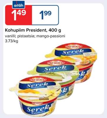 Kohupiim President, 400 g