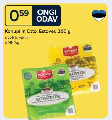 Kohupiim Otto, Estover, 200 g