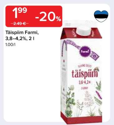 Täispiim Farmi