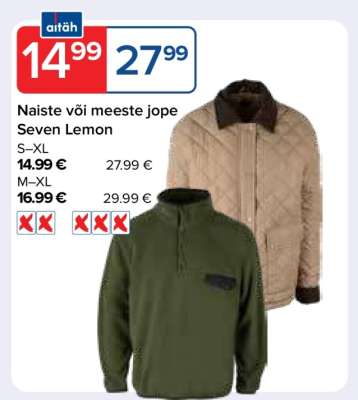 Naiste või meeste jope Seven Lemon