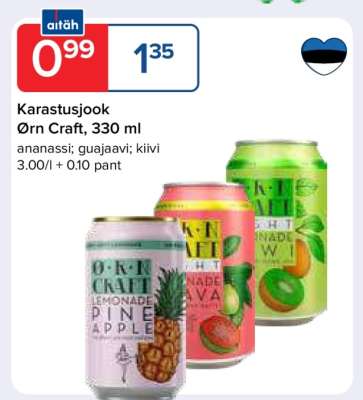 Karastusjook Ørn Craft, 330 ml