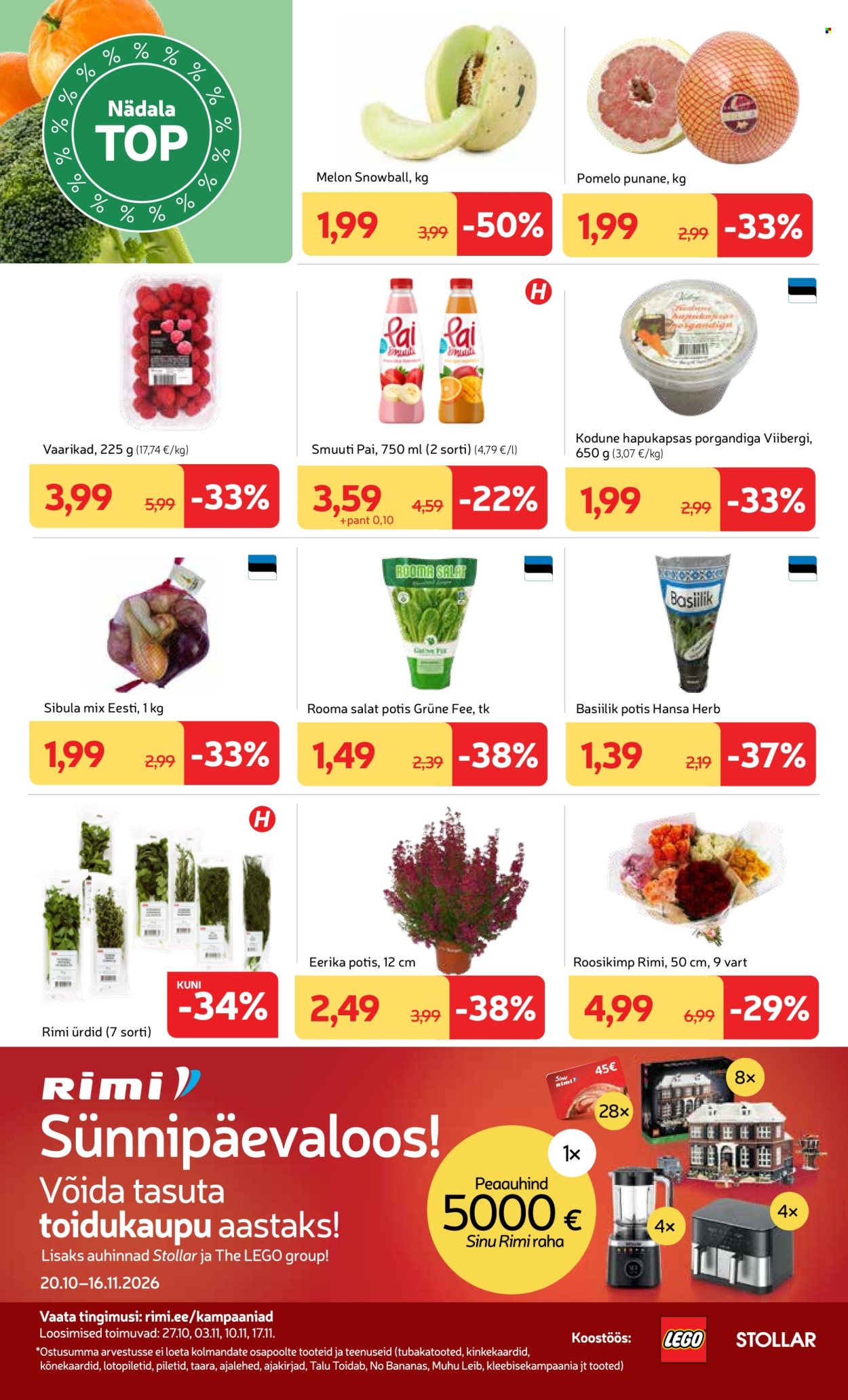 Rimi kliendileht - 20.10.2026 - 26.10.2026. Lehekülg 8